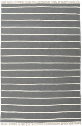 RugVista Ullteppe Dorri Stripe 200X300 Håndvevd Stripet Mørk Grå/Mørk Grønn/Mørk Grønn