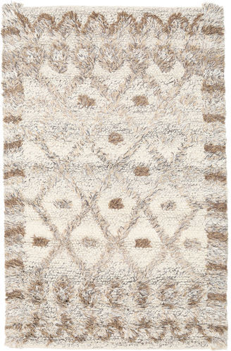 RugVista 120X180 Moderne Teppe Heidi Håndvevd Ull Beige/Lys Grå