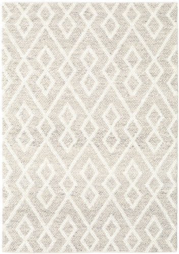 RugVista Moderne Teppe Hudson 170X240 Ull Lys Grå/Beige