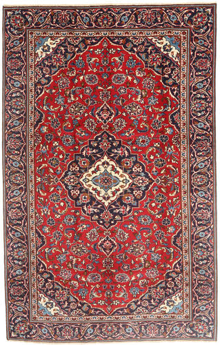 RugVista Keshan Teppe 185X290 Ekte Orientalsk Håndknyttet Mørk Rød/Mørk Brun (Ull, Persia/Iran)