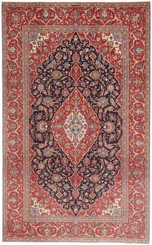 Håndknyttet. Opphav: Persia / Iran Keshan Patina Teppe 205X335 Ekte Orientalsk Håndknyttet Mørk Rød/Brun (Ull, Persia/Iran)