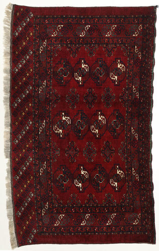 RugVista Afghan Khal Mohammadi Teppe 104X175 Mørk Rød (Ull, Afghanistan)