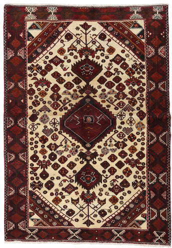 Håndknyttet. Opphav: Persia / Iran Orientalsk Lori Teppe 145X209 Mørk Rød/Beige (Ull, Persia/Iran)