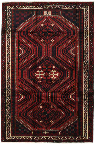 Håndknyttet. Opphav: Persia / Iran Lori Teppe 175X264 Ekte Orientalsk Håndknyttet Mørk Brun/Mørk Rød (Ull, Persia/Iran)