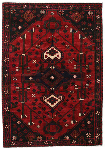 Håndknyttet. Opphav: Persia / Iran Lori Teppe 173X252 Ekte Orientalsk Håndknyttet Mørk Brun/Rød (Ull, Persia/Iran)