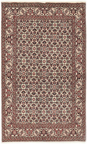 Håndknyttet. Opphav: Persia / Iran Orientalsk Bidjar Teppe 112X177 Mørk Brun/Lys Grå (Ull, Persia/Iran)