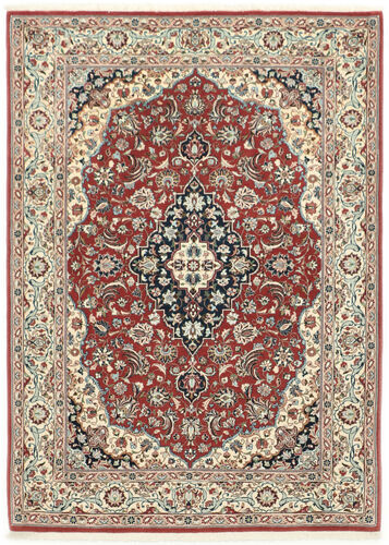 Håndknyttet. Opphav: Persia / Iran 106X146 Orientalsk Ilam Sherkat Farsh Teppe Mørk Rød/Mørk Grå (Ull, Persia/Iran)