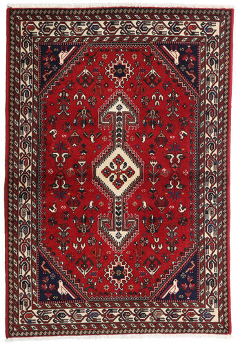 Håndknyttet. Opphav: Persia / Iran Ghashghai Teppe 100X148 Mørk Rød/Svart (Ull, Persia/Iran)