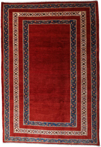 Håndknyttet. Opphav: Persia / Iran Ekte Teppe Loribaft Persia 213X310 Mørk Rød/Rust (Ull, Persia/Iran)