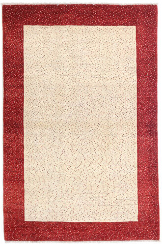 Håndknyttet. Opphav: Persia / Iran Persisk Loribaft Persia Teppe 105X158 Beige/Mørk Rød (Ull, Persia/Iran)