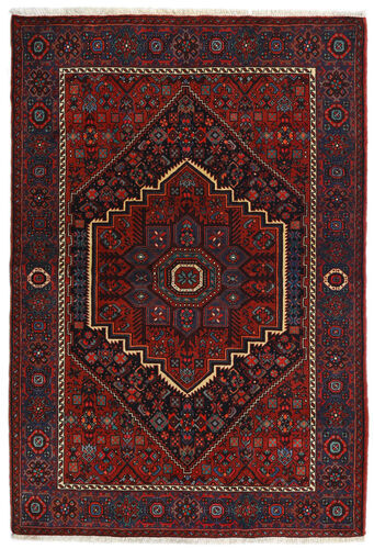 Håndknyttet. Opphav: Persia / Iran Håndknyttet Teppe Gholtogh 104X152 Mørk Rød (Ull, Persia/Iran)