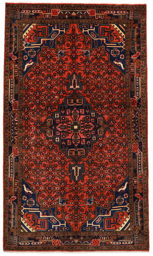 Håndknyttet. Opphav: Persia / Iran Orientalsk Koliai Teppe 145X252 Mørk Brun/Mørk Rød (Ull, Persia/Iran)