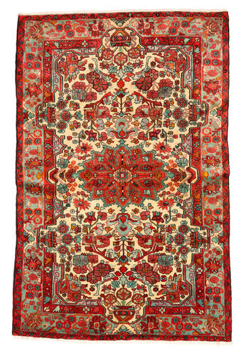 Håndknyttet. Opphav: Persia / Iran 158X244 Orientalsk Nahavand Old Teppe Rust/Mørk Rød (Ull, Persia/Iran)