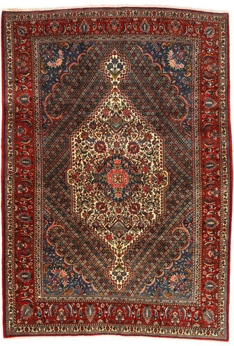 Håndknyttet. Opphav: Persia / Iran Bakhtiar Collectible Teppe 214X303 Ekte Orientalsk Håndknyttet Mørk Rød/Svart (Ull, Persia/Iran)