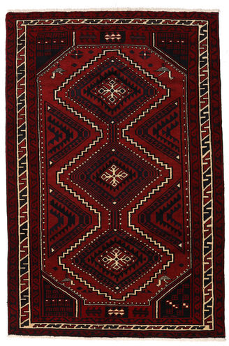 Håndknyttet. Opphav: Persia / Iran Lori Teppe 175X265 Ekte Orientalsk Håndknyttet Mørk Brun/Rød (Ull, Persia/Iran)