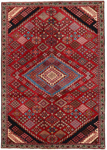 Håndknyttet. Opphav: Persia / Iran Persisk Saveh Teppe 138X196 Mørk Rød/Mørk Brun (Ull, Persia/Iran)