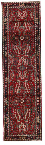 Håndknyttet. Opphav: Persia / Iran Persisk Lillian Teppe 82X293 Teppeløpere Mørk Rød/Mørk Brun (Ull, Persia/Iran)