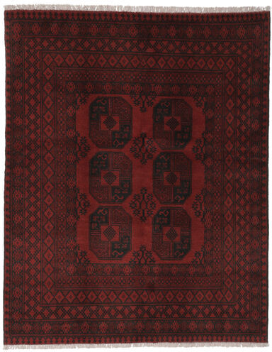 Håndknyttet. Opphav: Afghanistan Afghan Teppe 148X184 Svart (Ull, Afghanistan)