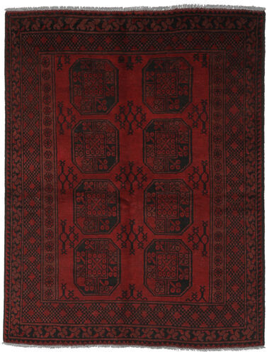 Håndknyttet. Opphav: Afghanistan Afghan Teppe 144X184 Svart (Ull, Afghanistan)