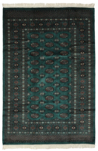 Håndknyttet. Opphav: Pakistan Håndknyttet Teppe Pakistan Bokhara 3Ply 185X280 Svart (Ull, Pakistan)