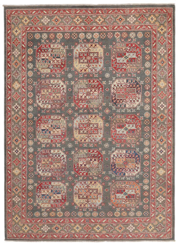 Håndknyttet. Opphav: Afghanistan Kazak Teppe 176X240 Mørk Rød/Brun (Ull, Afghanistan)