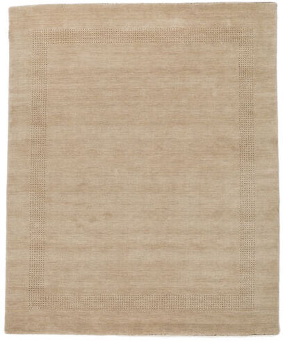 RugVista Beige/Brun Teppe Handloom Gabba 200X250 Ensfarget Ull