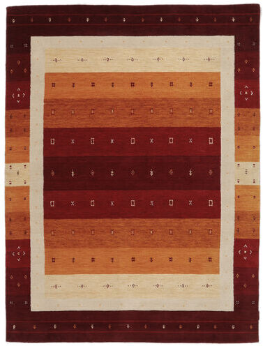 Håndknyttet. Opphav: India Håndknyttet Teppe Gabbeh Loom 180X239 Svart/Mørk Rød (Ull, India)