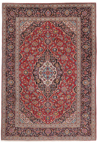 Håndknyttet. Opphav: Persia / Iran 205X306 Orientalsk Keshan Teppe (Ull, Persia/Iran)