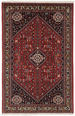 Håndknyttet. Opphav: Persia / Iran Persisk Abadeh Teppe 100X158 (Ull, Persia/Iran)