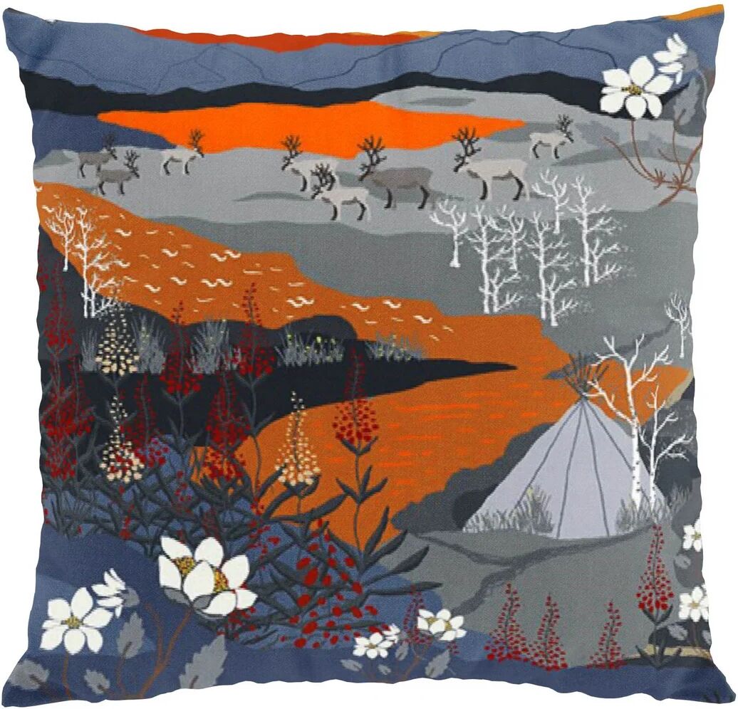 Arvidssons Textil Fjällvandring putetrekk 47x47 cm Oransje