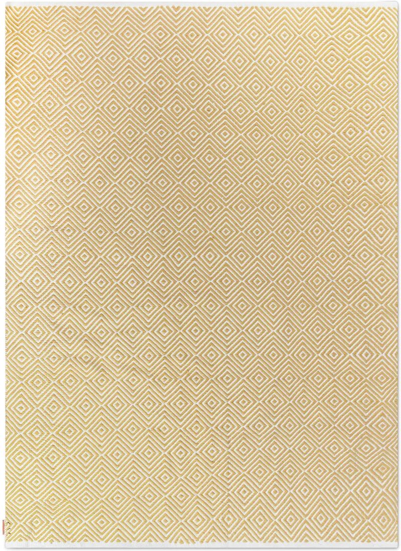 Formgatan Diamond teppe 170x230 cm Yellow