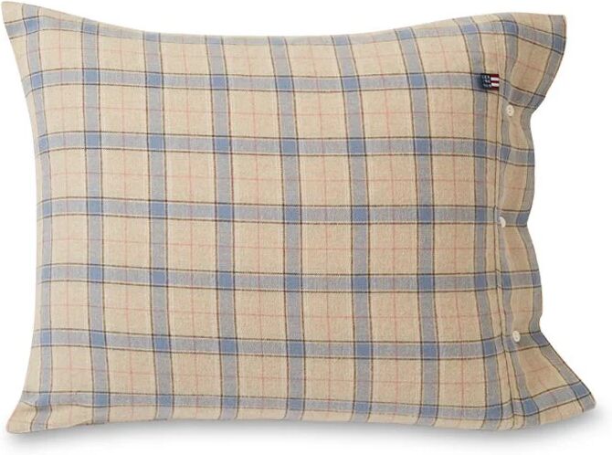 Lexington Checked putetrekk bomull 50x60 cm Beige