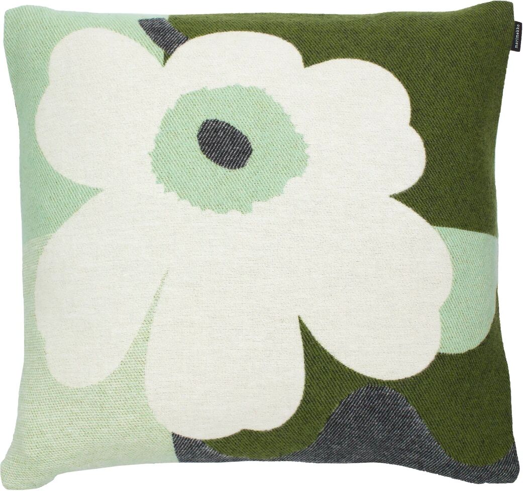 Marimekko Mm Co-Created putevar 50 x 50 cm Grønn-hvit