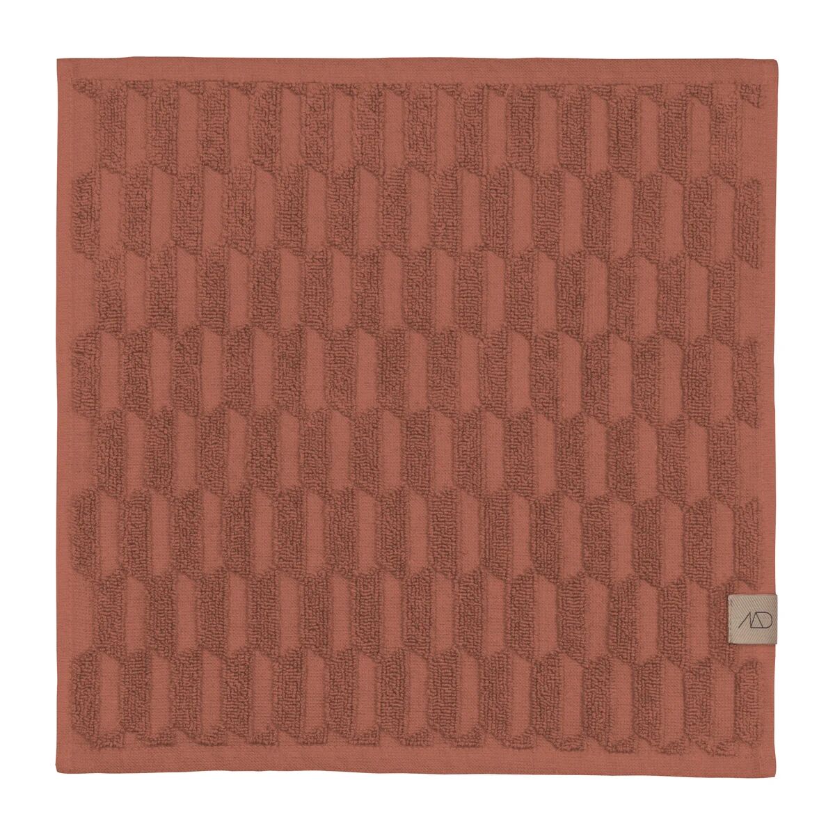 Mette Ditmer Geo håndkle 30 x 30 cm, 3-pakning Blush