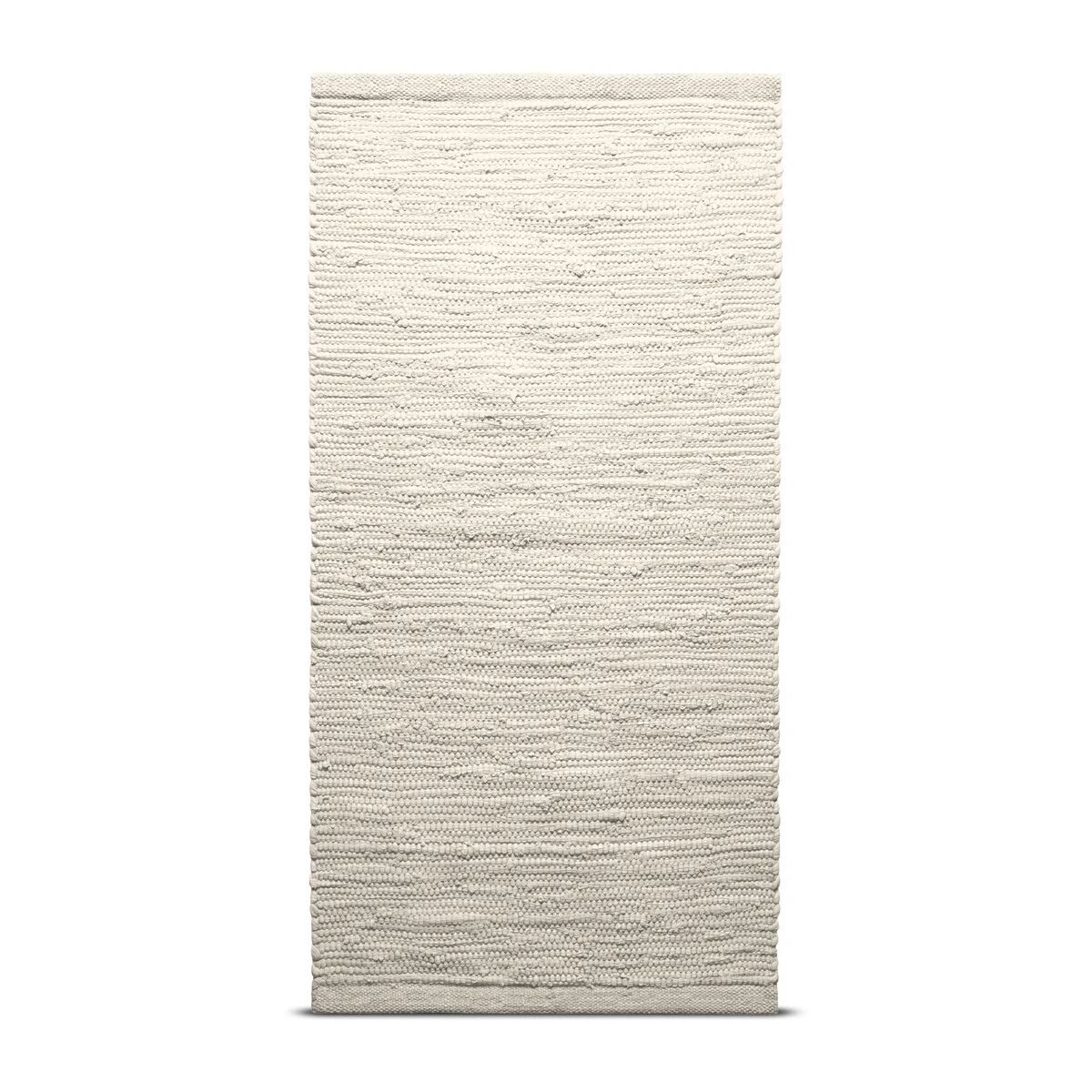 Rug Solid Cotton gulvteppe 60x90 cm desert white (hvit)