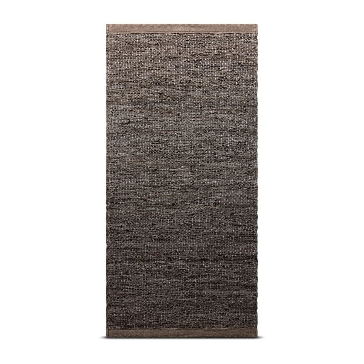 Rug Solid Leather gulvteppe 140x200 cm Wood (brun)