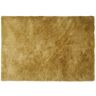 Vente-unique Tapete felpudo cor dourado de 200 x 290 cm - GLITTER