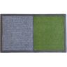 Koko Doormats Tapete de Entrada Felpudos Entrada Casa (Cinzento - 49 x 82 x 0.80 cm - Fibra de Coco e Base de PVC)