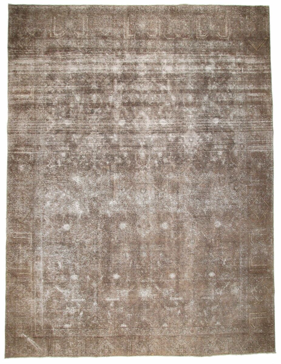 Nain Trading Tapete Oriental Vintage 370x280 Grey/Beige (Lã, Pérsia / Irão, Mão-atada)
