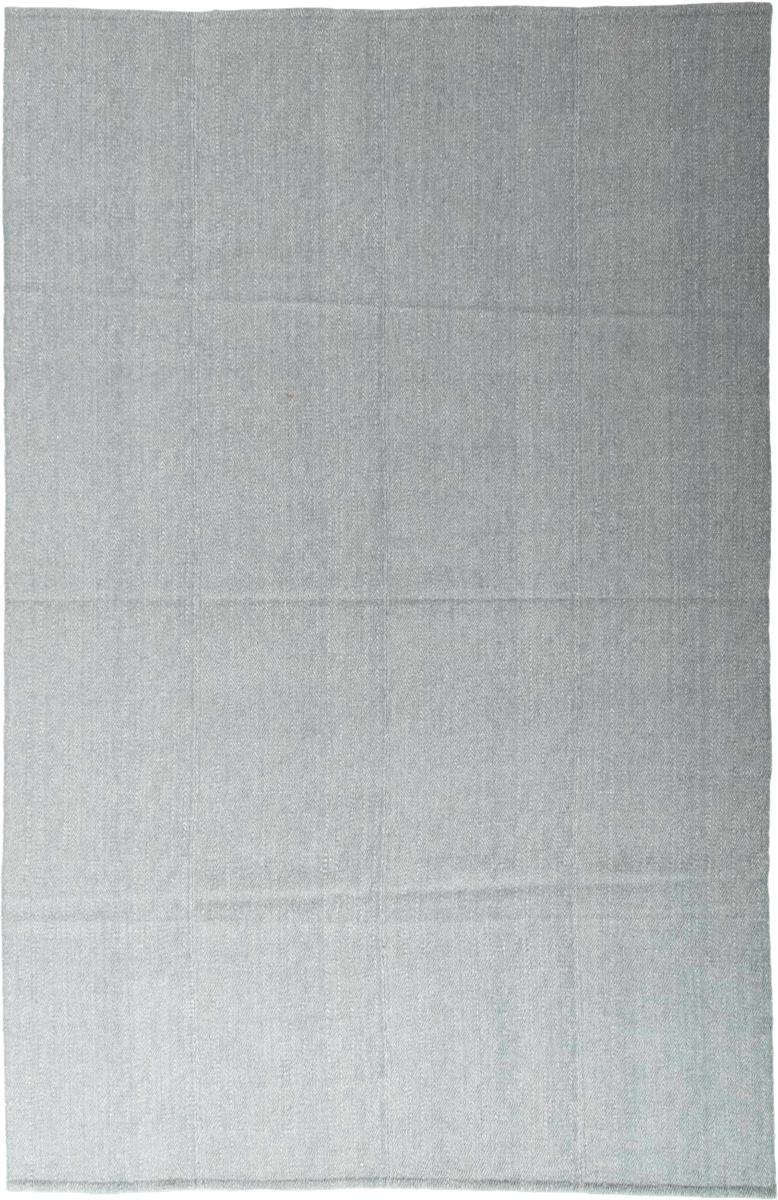Nain Trading Tapete Oriental Kilim Fars Mazandaran 305x200 Grey/Light Blue (Lã, Pérsia / Irão, Tecidos à mão)