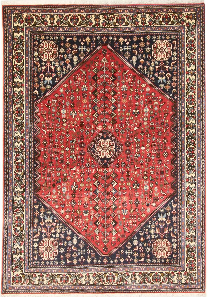 Nain Trading Tapete Oriental Abadeh 214x149 Grey/Orange (Lã, Pérsia / Irão, Mão-atada)