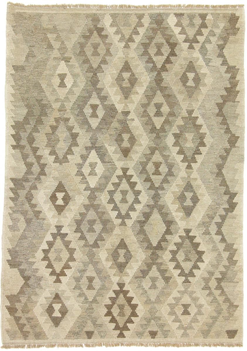 Nain Trading Oriental Rug Kilim Afghan Heritage 174x123 Beige (Wool, Afghanistan, Handwoven)