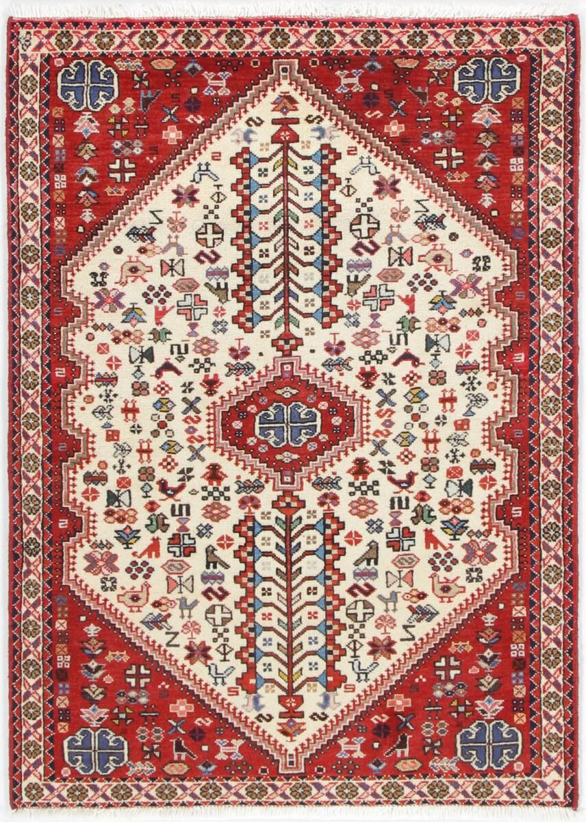 Nain Trading Tapete Oriental Abadeh 131x79 Red/Pink (Lã, Pérsia / Irão, Mão-atada)