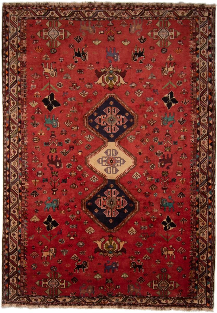Nain Trading Tapete Oriental Ghashghai 327x229 Rust/Dark Red (Lã, Pérsia / Irão, Mão-atada)