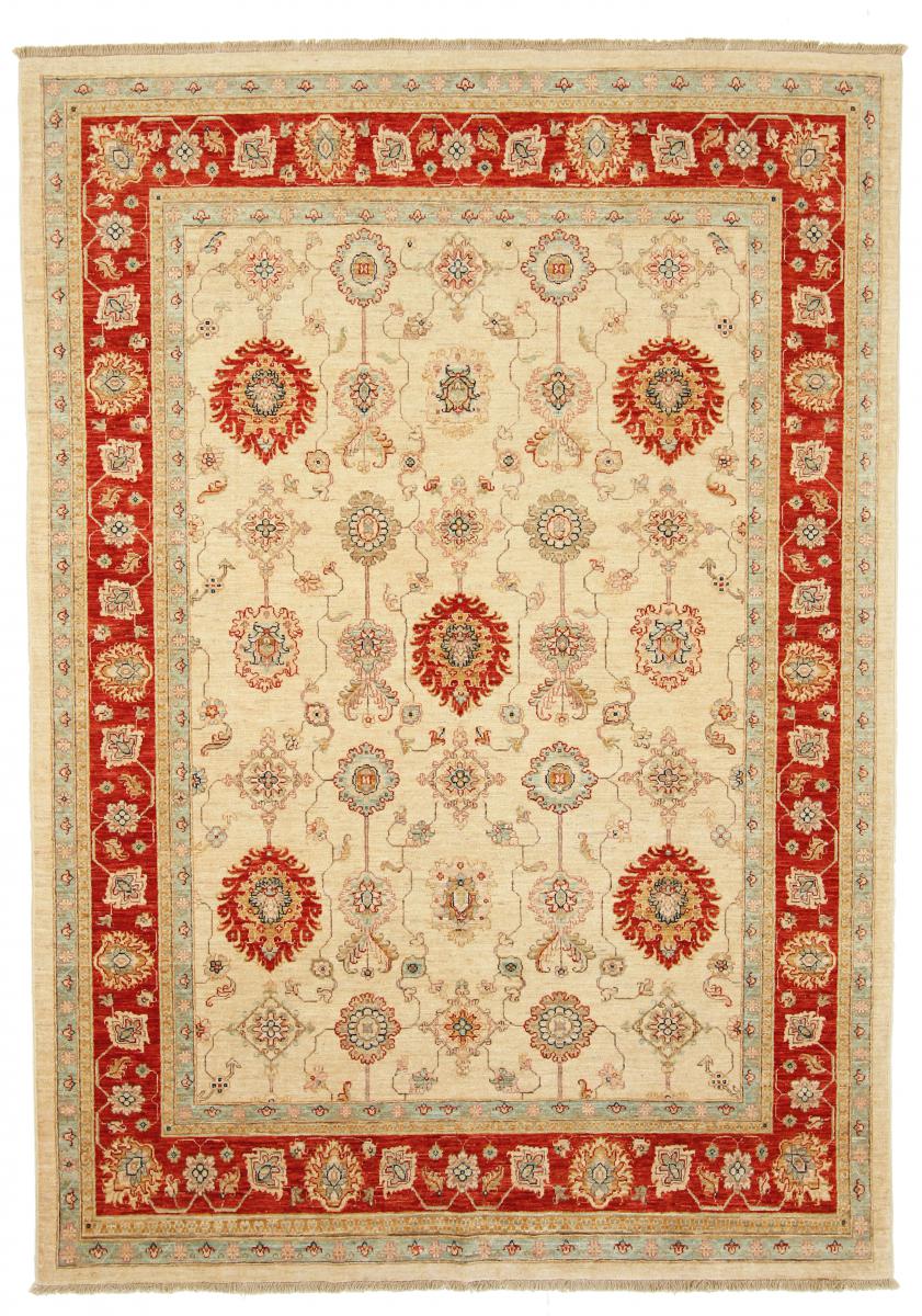 Nain Trading Oriental Rug Ziegler Farahan Arijana 241x169 Beige/Pink (Wool, Pakistan, Hand-Knotted)