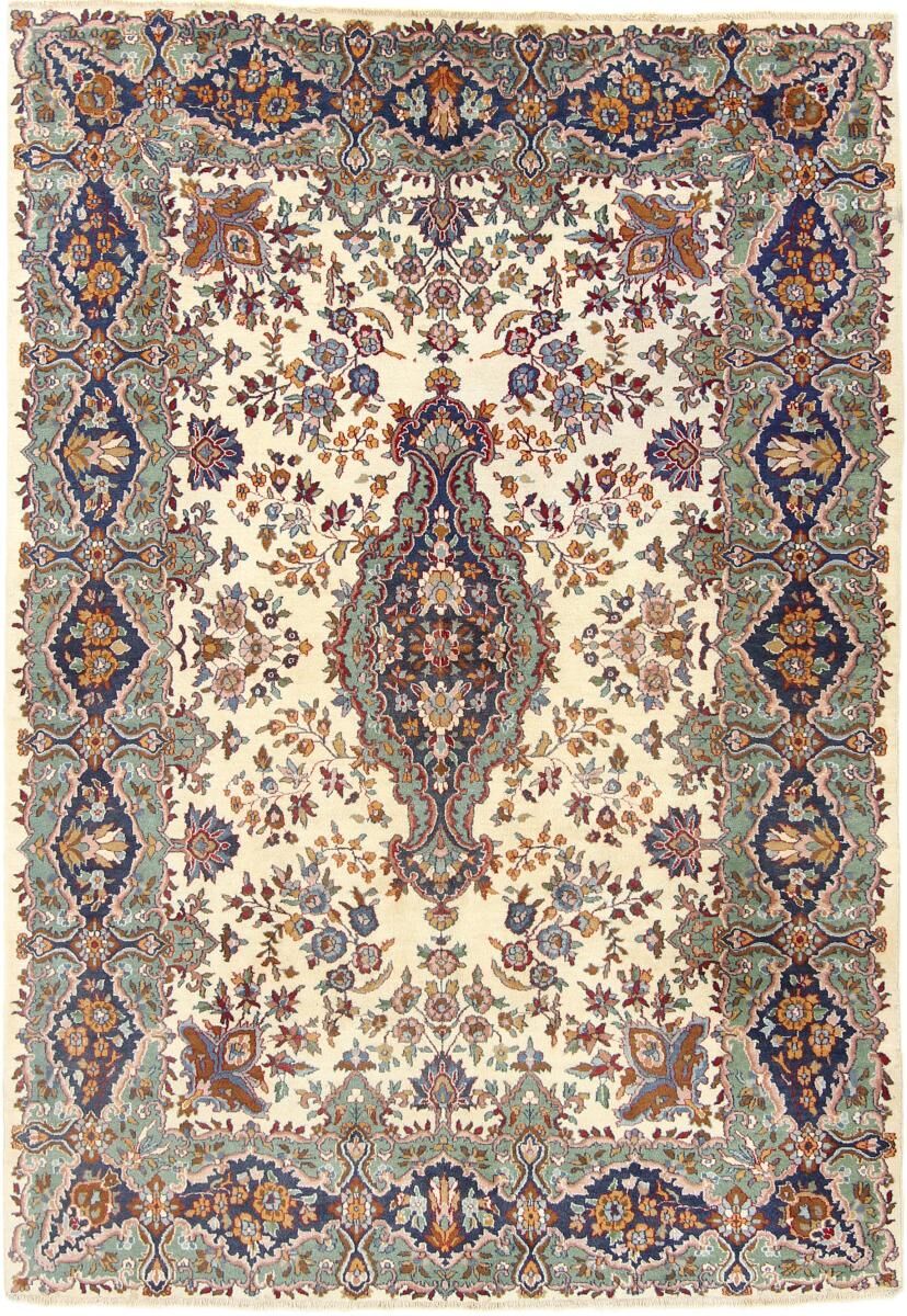 Nain Trading Tapete Oriental Tabriz 180x125 Dark Grey/Beige (Lã, Pérsia / Irão, Mão-atada)