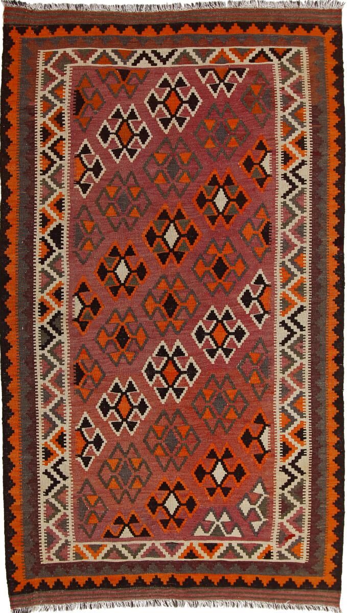 Nain Trading Tapete Oriental Kilim Fars Ghashghai 257x136 Corredor Dark Grey/Beige (Lã, Pérsia / Irão, Tecidos à mão)