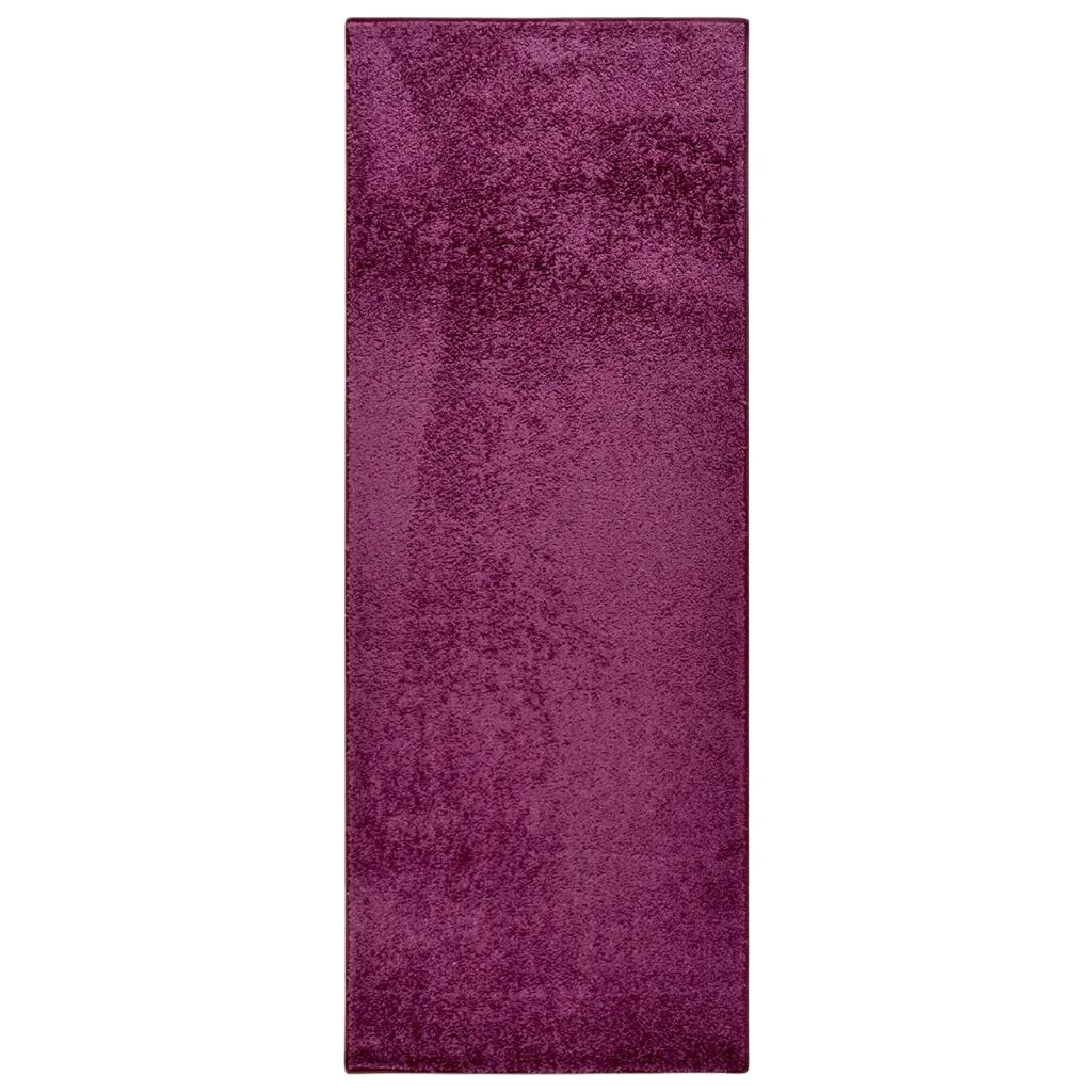 vidaXL Covor moale anti-alunecare, violet, 57x150 cm