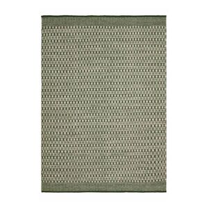 Chhatwal & Jonsson - Mahi Carpet Off-White / Green 170x240 Cm - Off White/green - Grön,Vit - Ullmattor