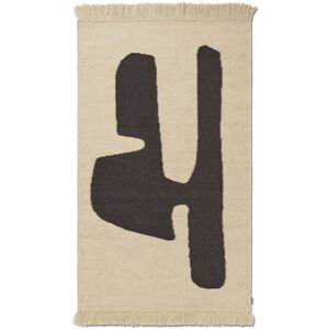 Ferm Living - Kelim Rug Lay - Small - Lay - Beige - Rektangulära Mattor